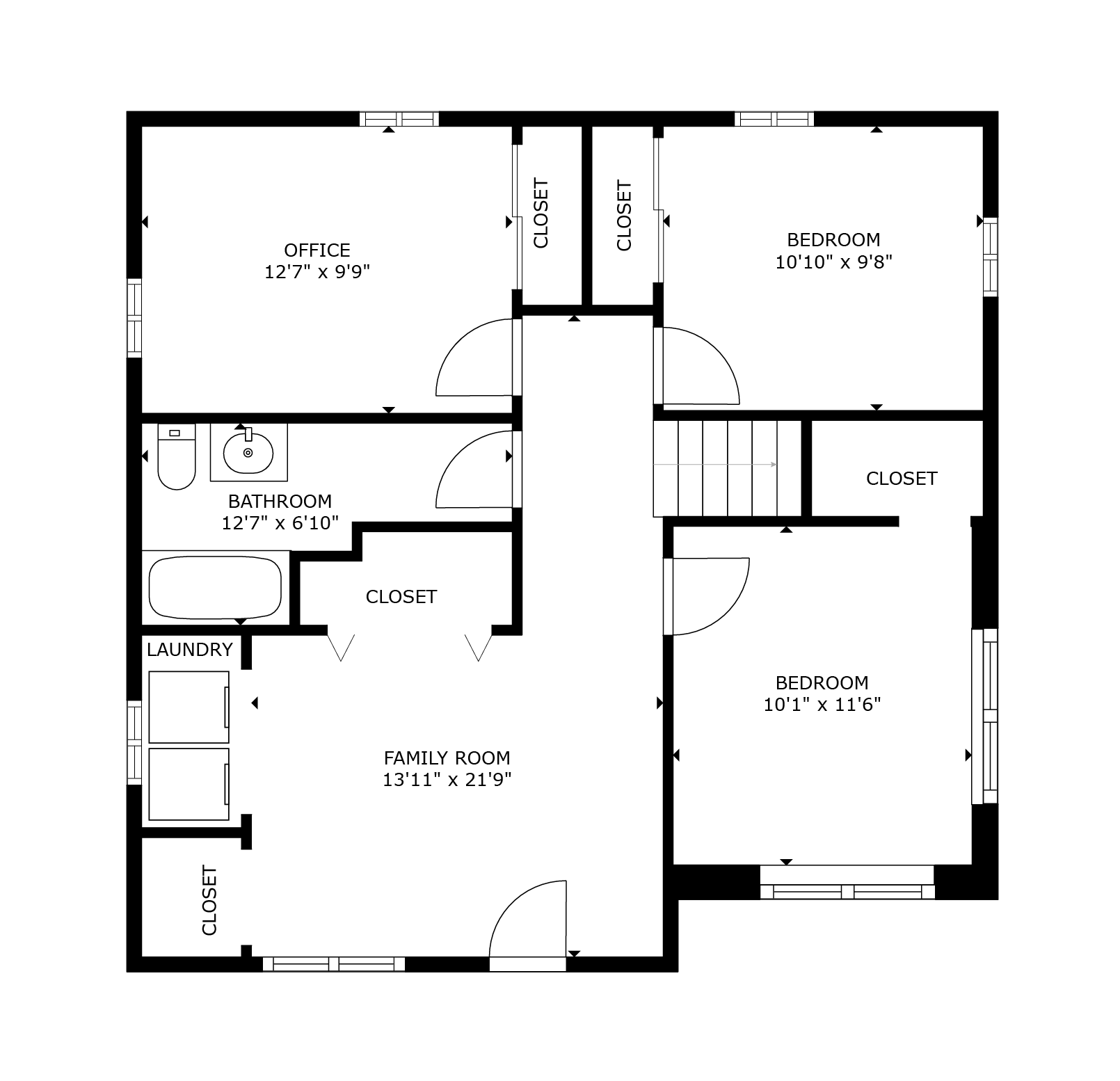Floorplan 1881 Stratford Ave Salt Lake City UT floor1